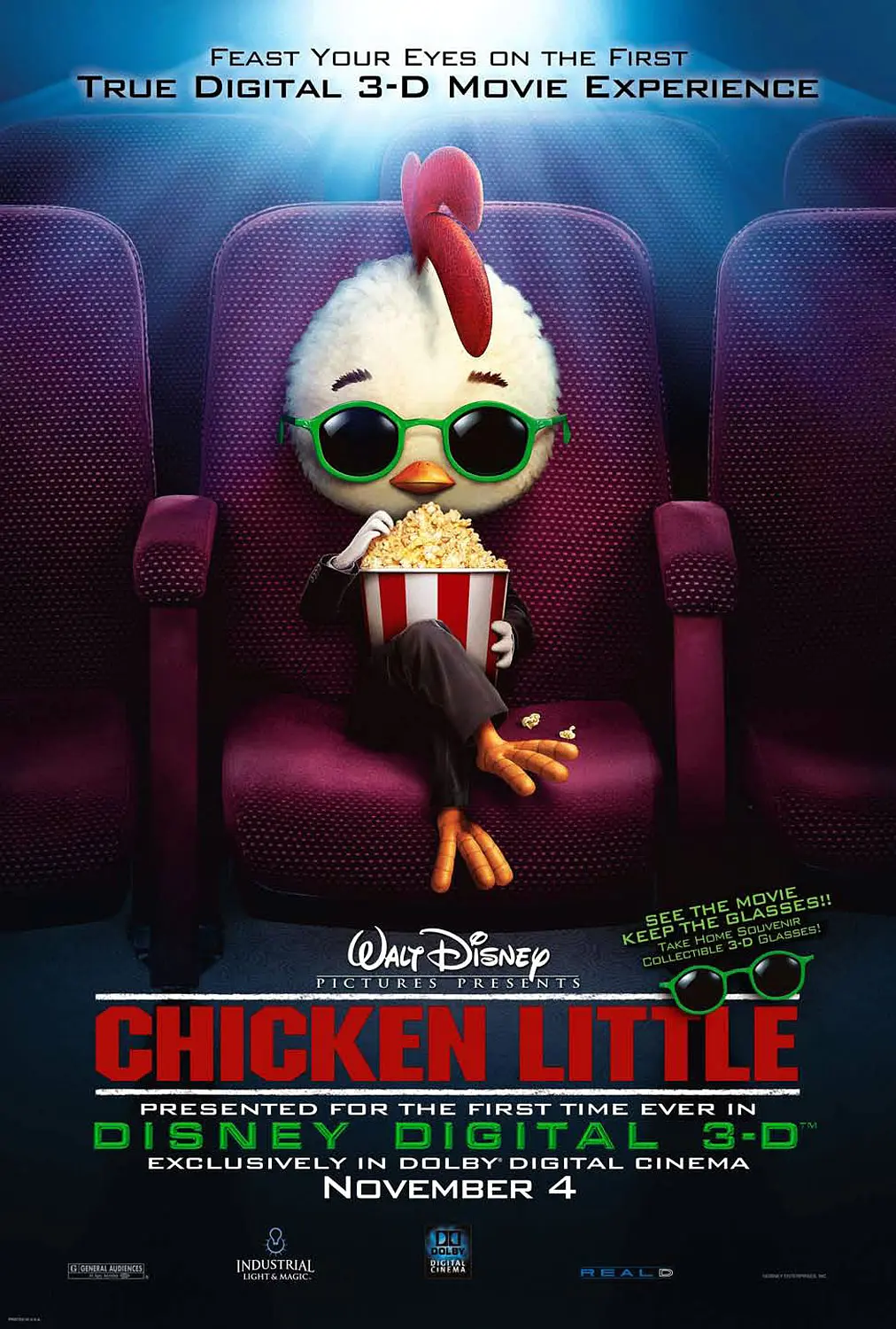 【四眼天鸡】【Chicken.Little】【2005】【BluRay.1080p.x265】【粤国英三语中字】【3.2GB】【阿里云】